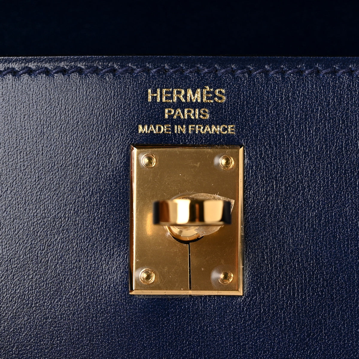 Hermes Box Kelly Sellier 25 Bleu Saphir 6 of 11