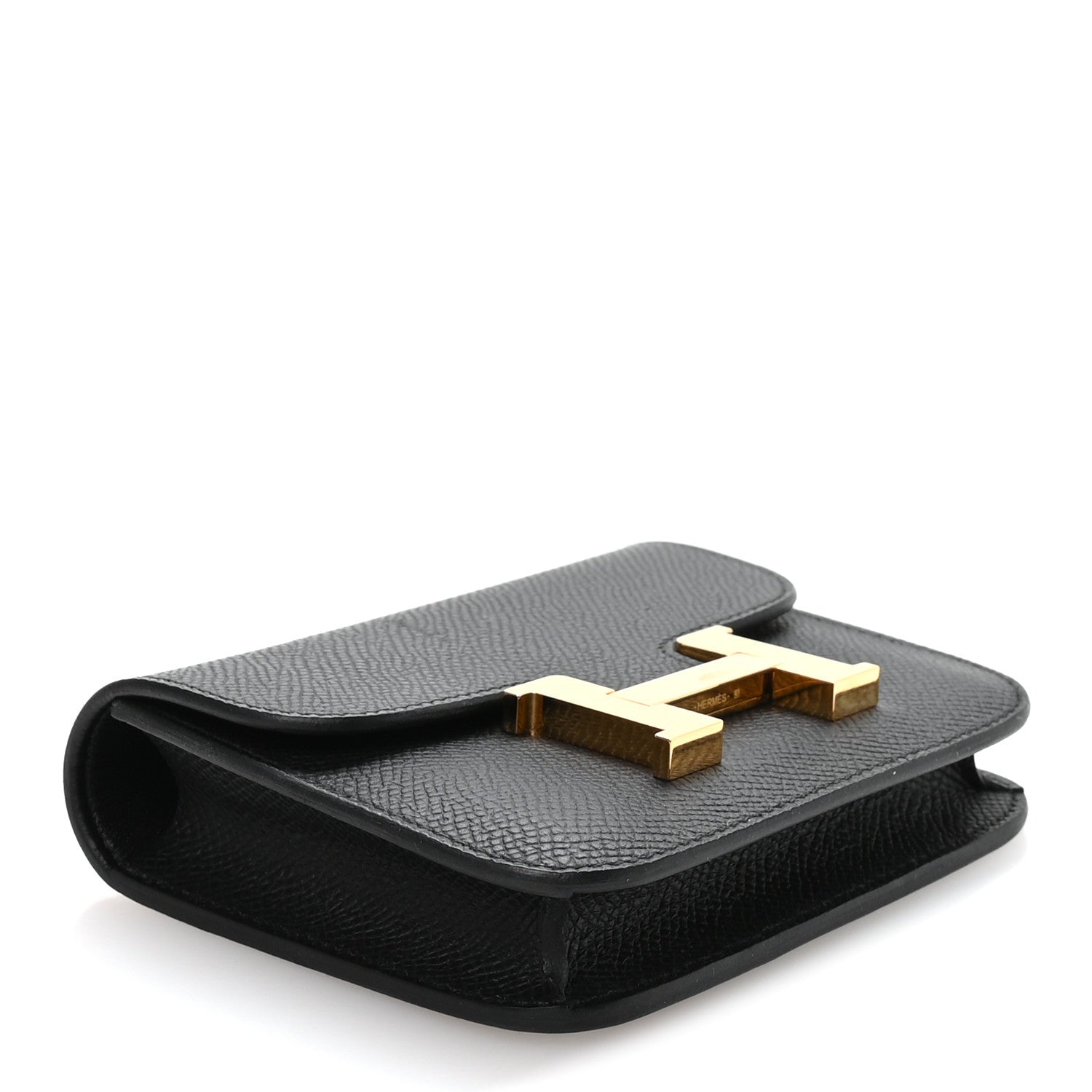 Hermes Epsom Constance Slim Wallet Black 5 of 9