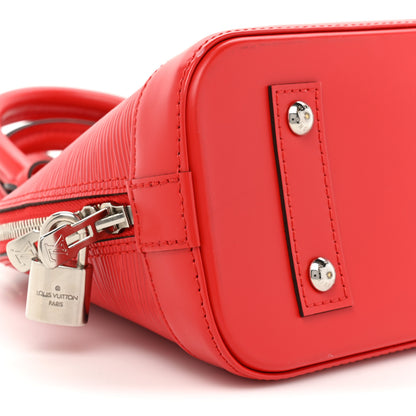 Louis Vuitton Epi Alma BB Coquelicot 8 of 16