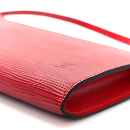 Louis Vuitton Epi Pochette Accessories 24 Castillan Red 10 of 10
