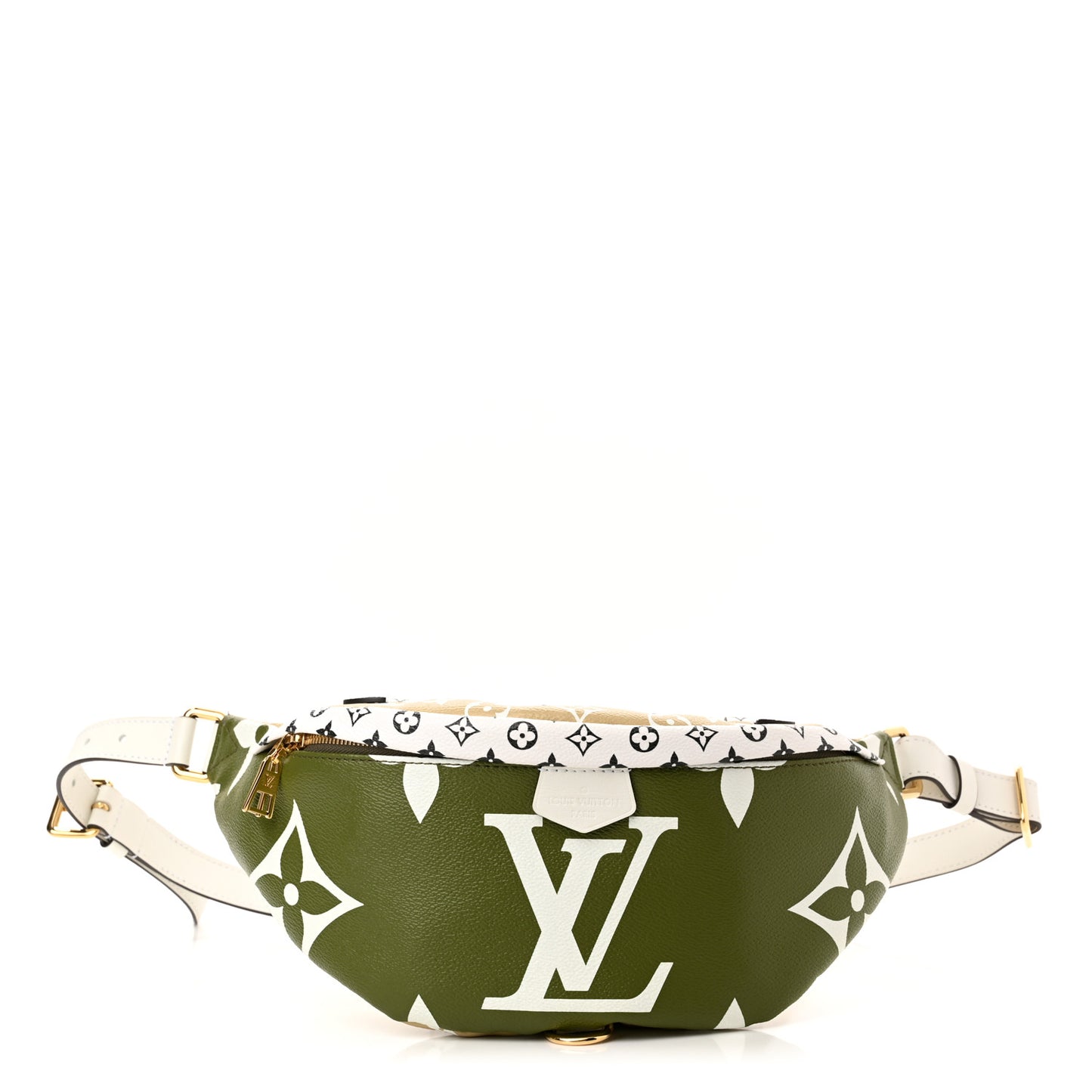 Monogram Giant Bumbag Kaki Beige