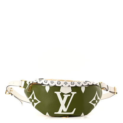 Louis Vuitton Monogram Giant Bumbag Kaki Beige 1 of 9