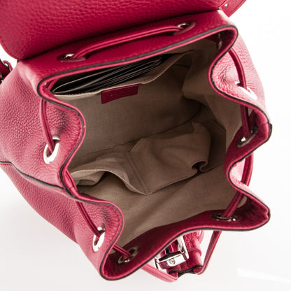 Gucci Cellarius Calfskin Small Bamboo Backpack Petunia 5 of 7