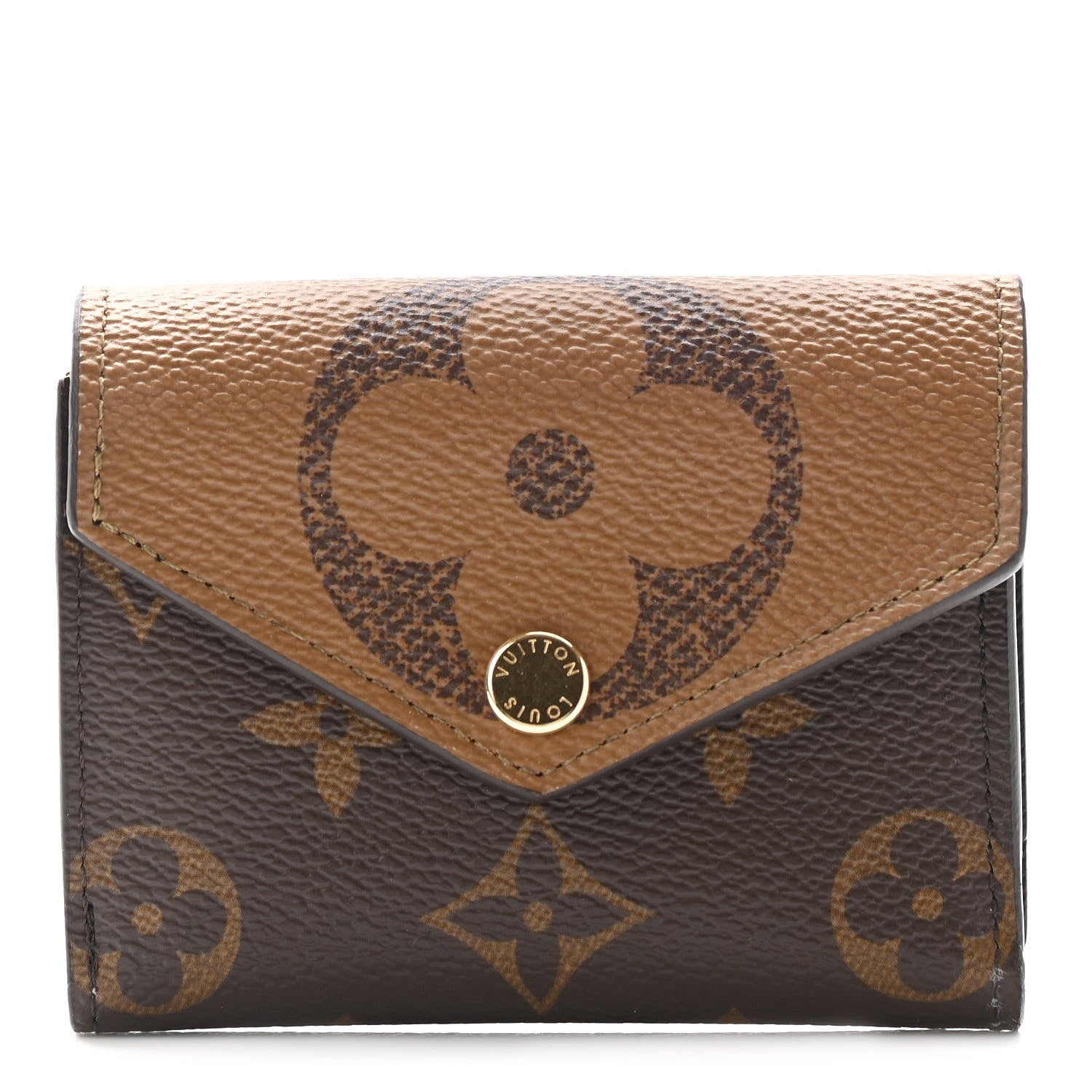 Louis Vuitton Reverse Monogram Giant Zoe Wallet 1 of 8