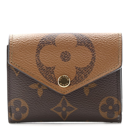 Louis Vuitton Reverse Monogram Giant Zoe Wallet 1 of 8