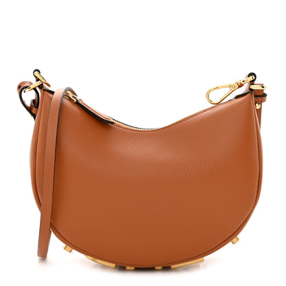 Fendi Vitello Grace Matte Mini Fendigraphy Hobo Bag Brandy 1 of 12