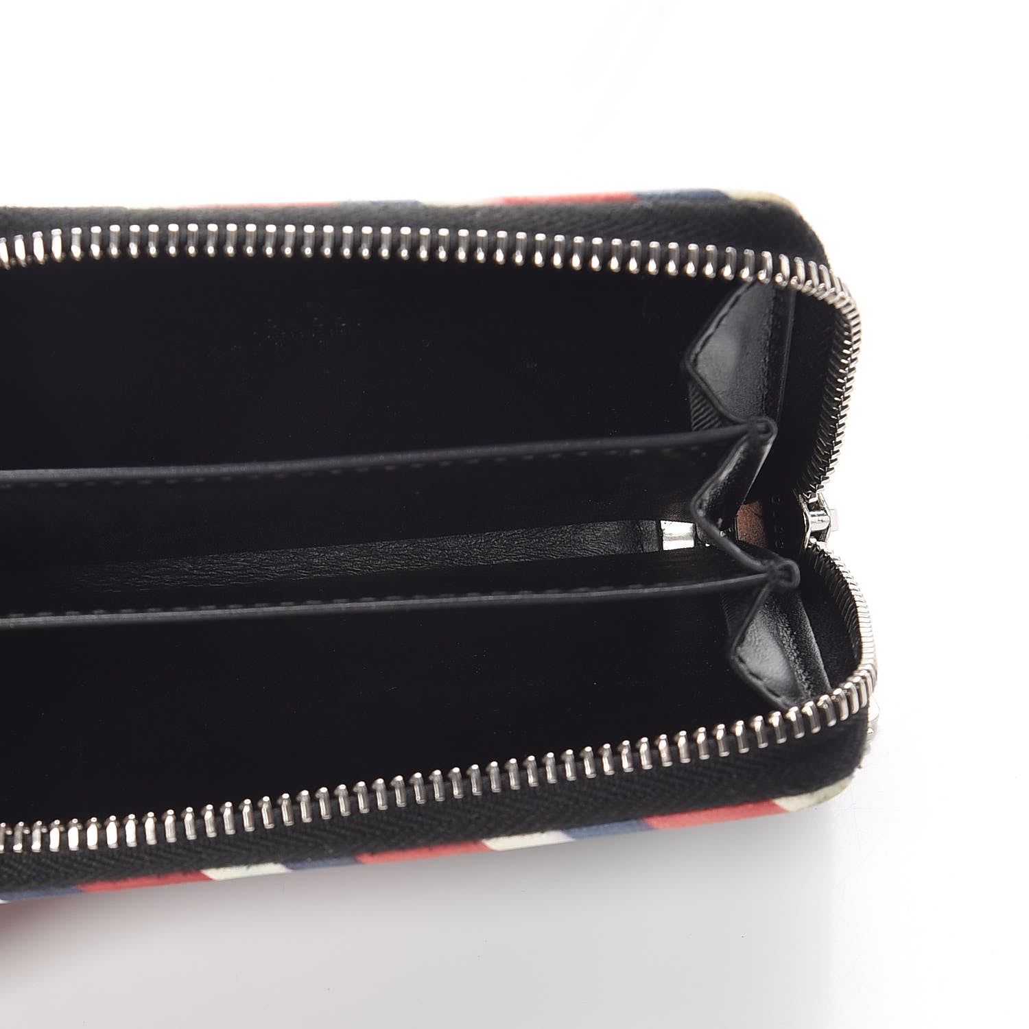 Gucci GG Supreme Monogram Night Courrier Embroidered Zip Around Card Case 5 of 11
