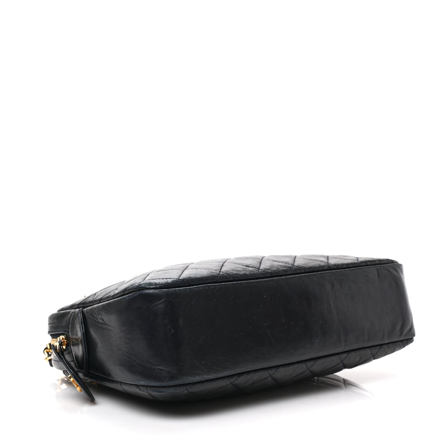 Chanel Lambskin Quilted Shoulder Bag Black 4 of 9