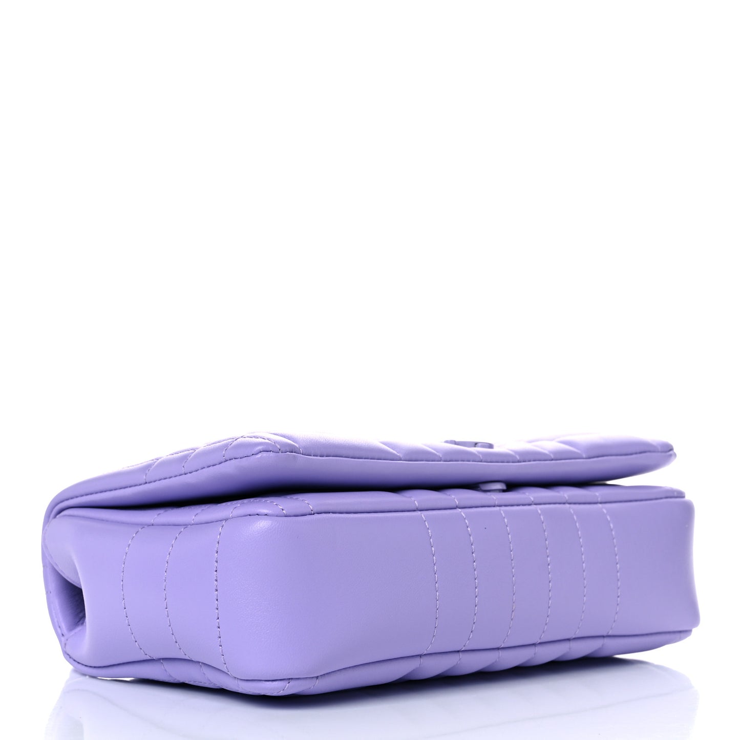 Lambskin Quilted Small Lola Bag Soft Violet