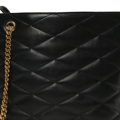Saint Laurent Lambskin Quilted Lolita Bucket Bag Black 9 of 11