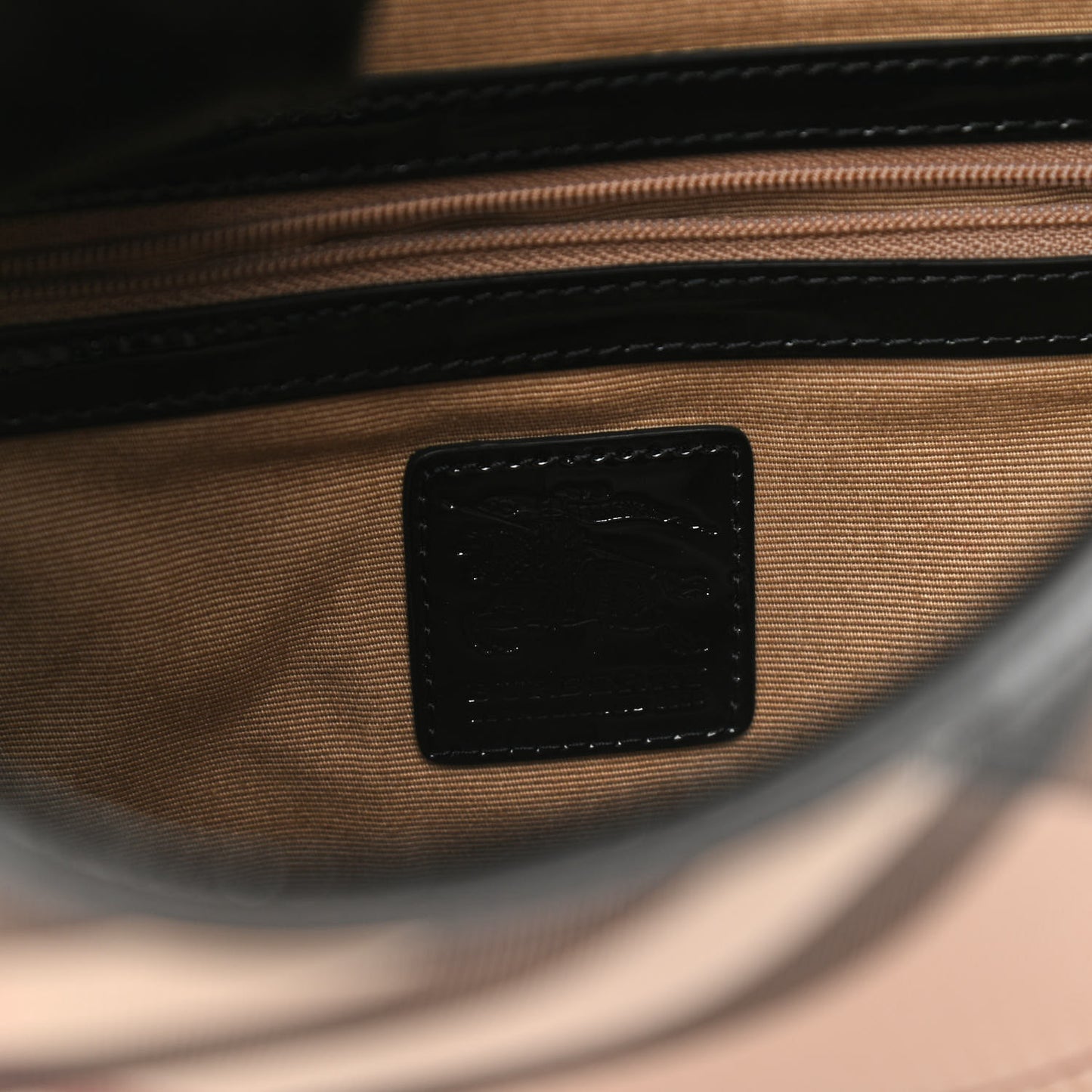 Patent Nova Check Brook Hobo Black