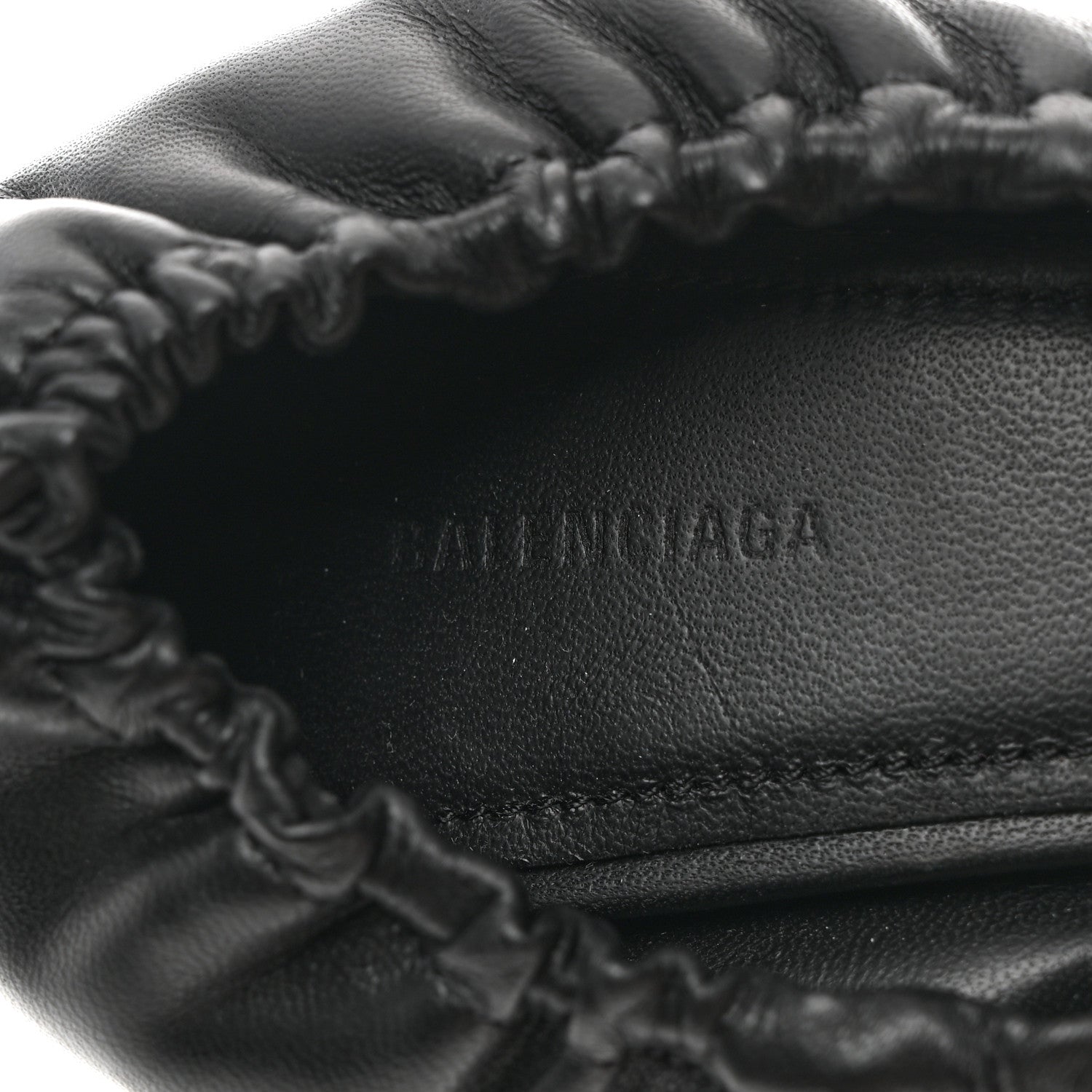 Balenciaga Smooth Nappa Scrunch Knife 80mm Pumps 36 Black 6 of 8