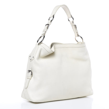 Prada Vitello Daino Hobo Bianco 3 of 16