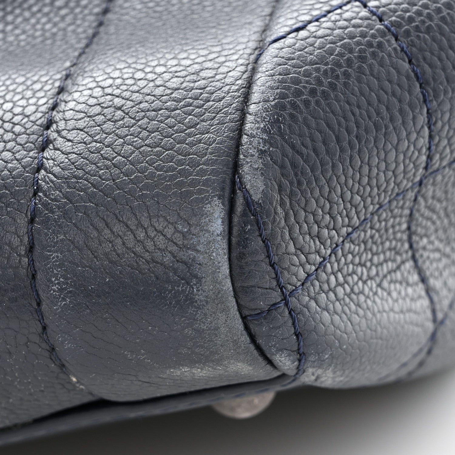 Chanel Caviar Large Shopping Tote Navy 13 of 19