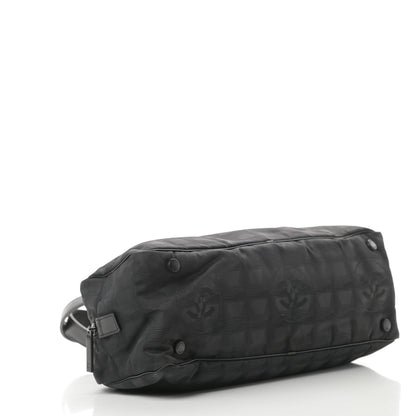 Chanel Nylon Travel Bowler Black 4 of 17