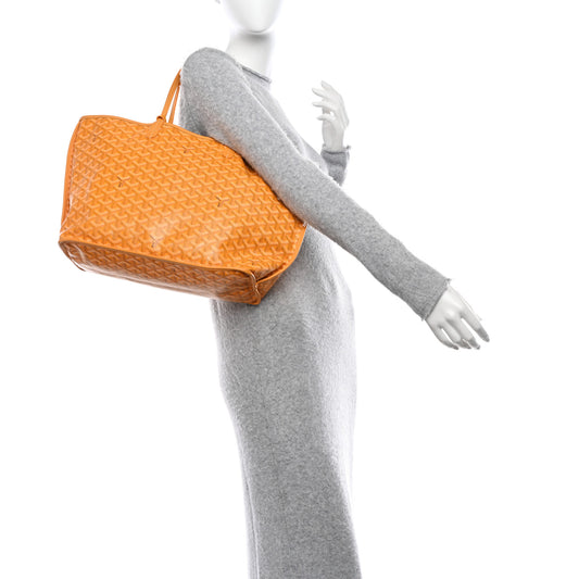 Goyardine Reversible Anjou PM Yellow
