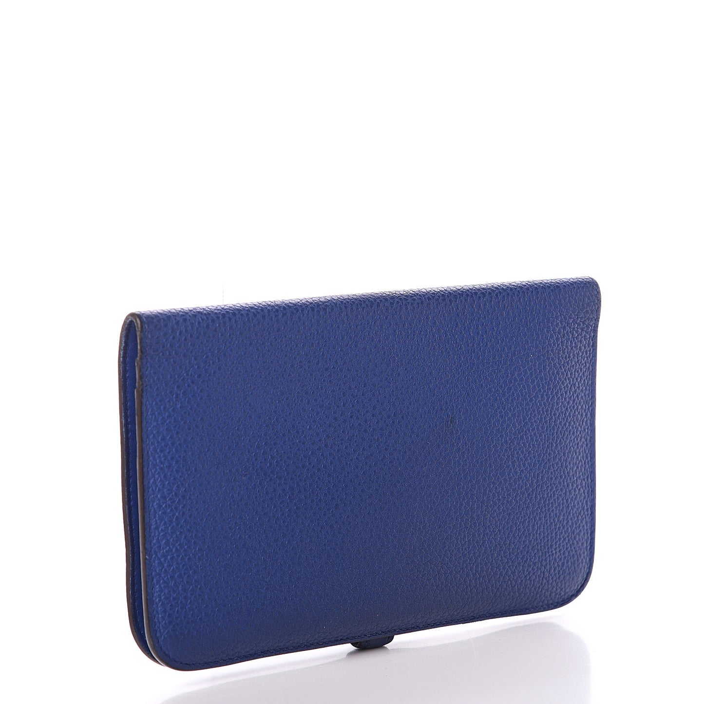 Togo Dogon Duo Wallet Bleu Electrique