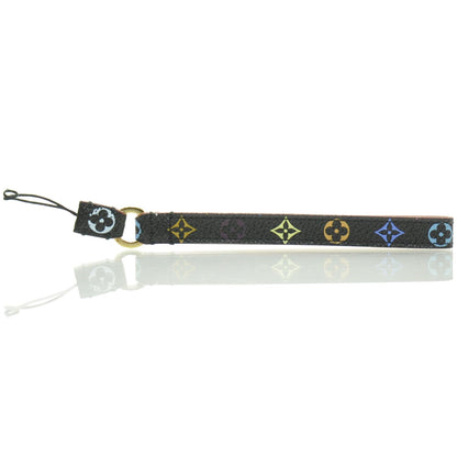 Louis Vuitton Monogram Multicolor Phone Strap Black 1 of 5
