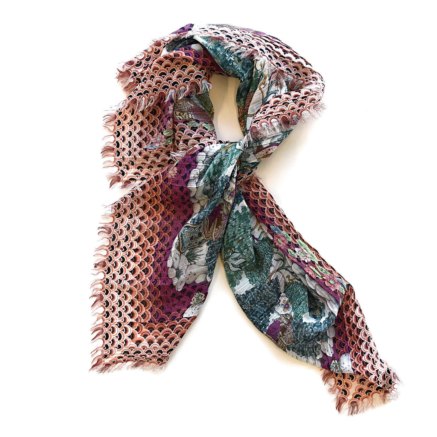 Gucci Silk Square Scarf Multicolor 1 of 5