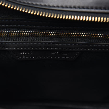 Celine Satin Calfskin Suede Micro Tri-Color Luggage Seashell 6 of 13