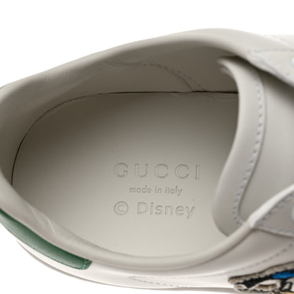 Gucci X DISNEY Calfskin Miro Soft Web Donald Duck Womens Ace Sneakers 36 White New Shamarock 7 of 9
