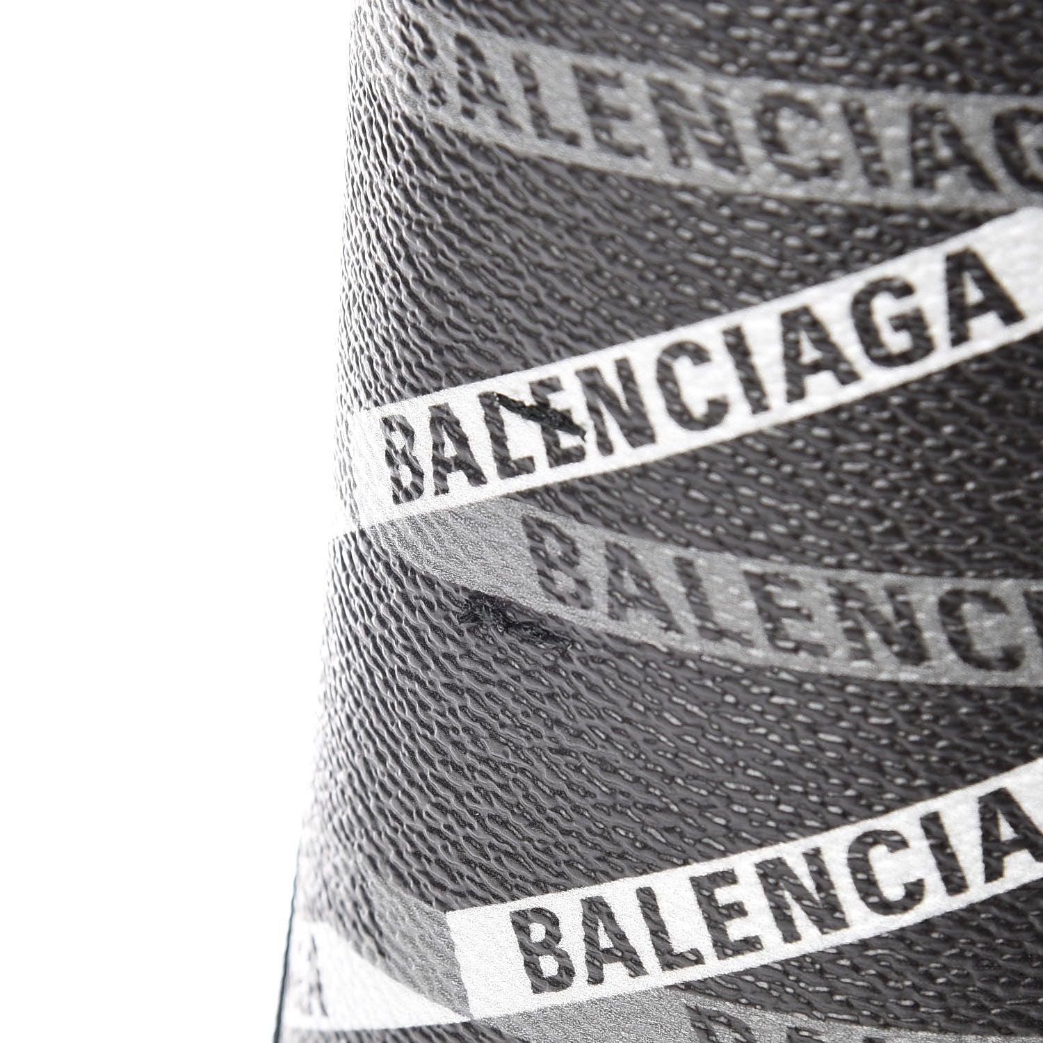 Balenciaga Coated Canvas Losange Monogram Mini Tote Black Grey 3 of 8