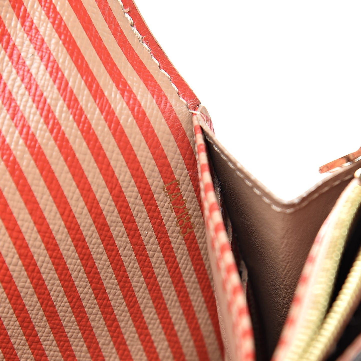 Monogram Trunks and Locks Sarah Wallet