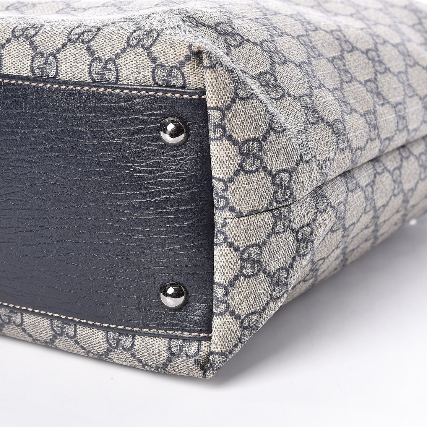 GG Plus Monogram Small Vertical Tote Blue