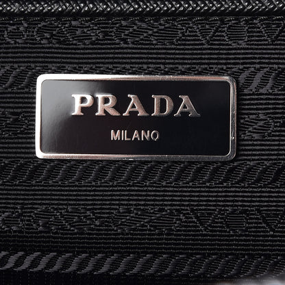 Prada Nylon Tessuto Impuntu Quilted Shoulder Bag Black 6 of 8