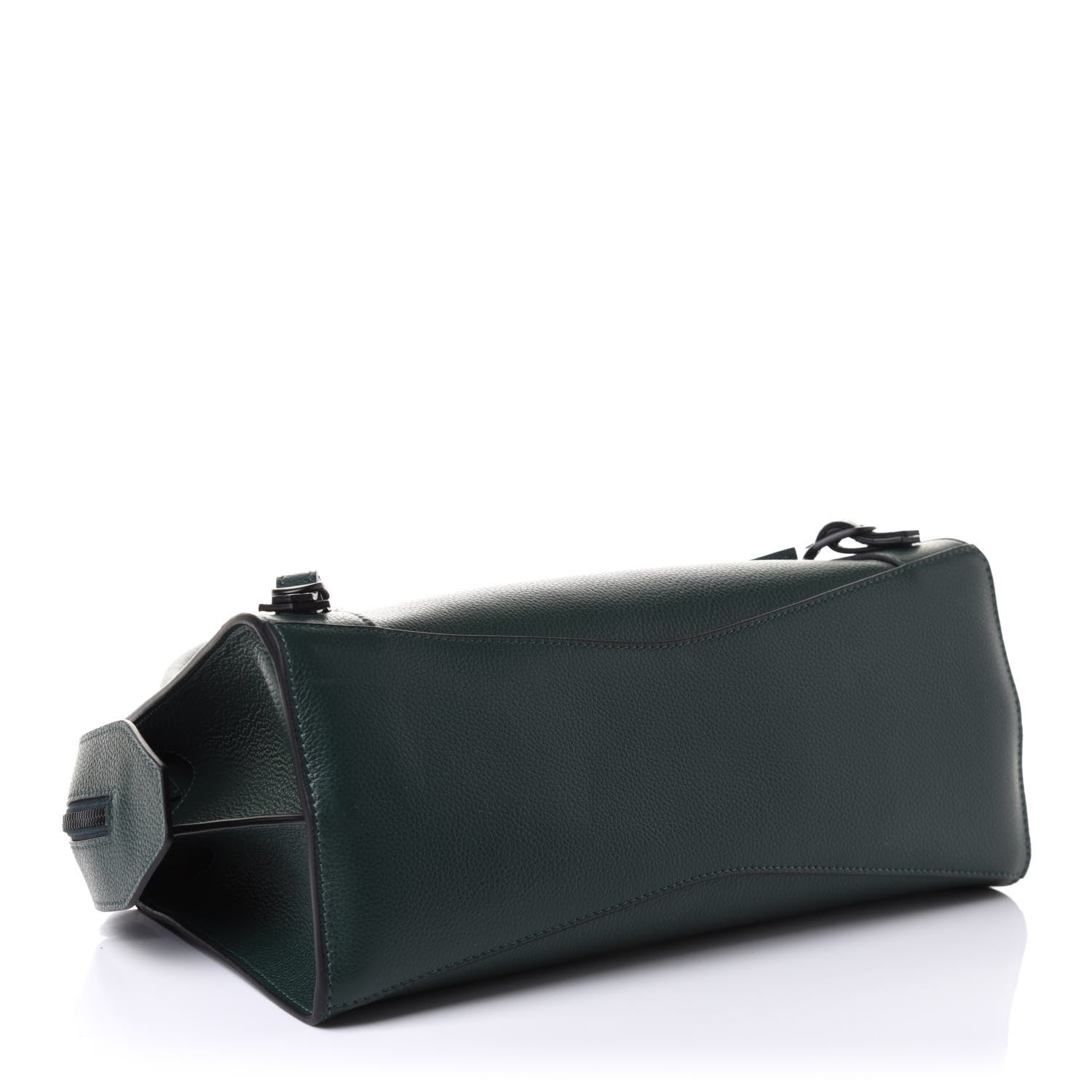 Balenciaga Grained Calfskin Neo Classic Matte Black Hardware S City Forest Green 4 of 10