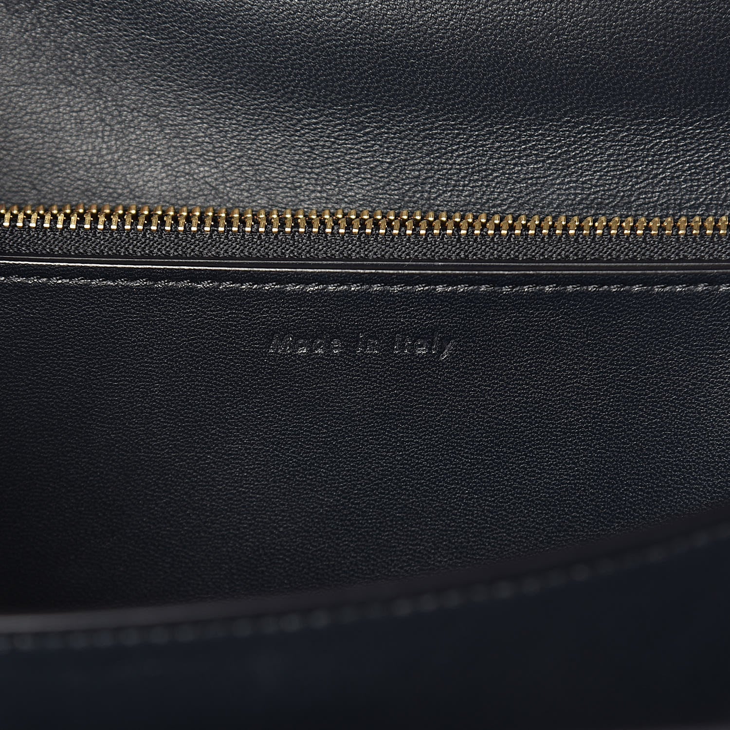 Celine Box Calfskin Medium Classic Box Flap Bag Navy Blue 7 of 12