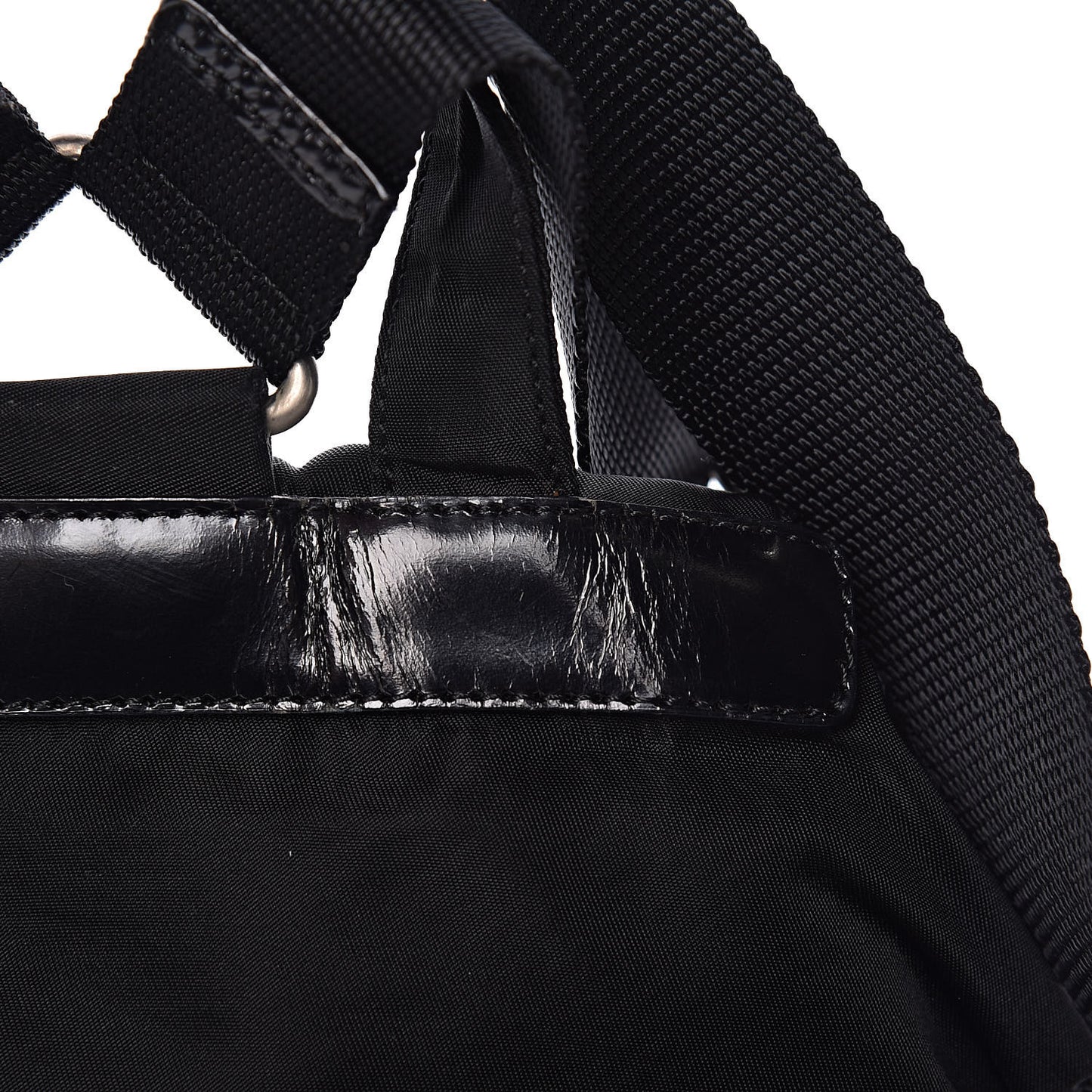 Tessuto Nylon Vela Small Backpack Black