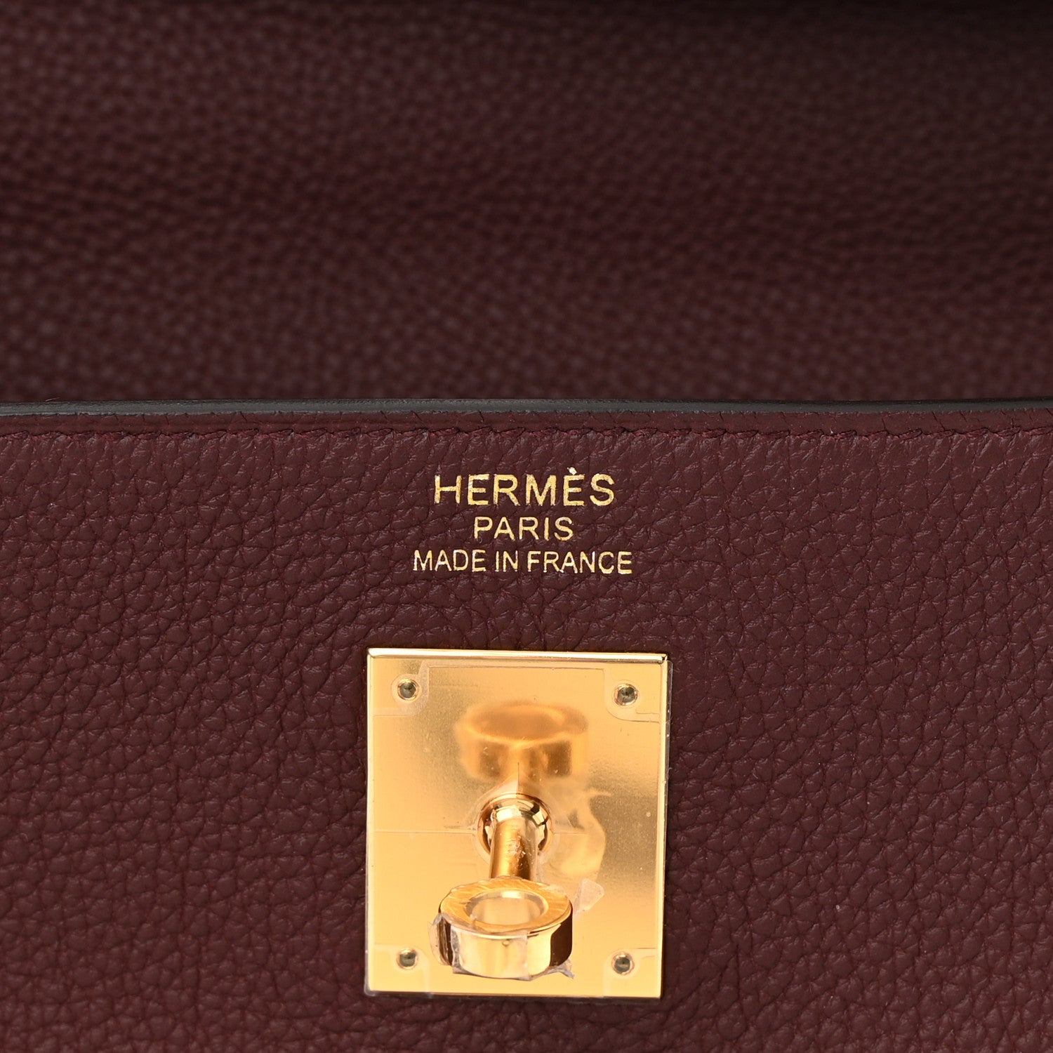 Hermes Togo Kelly Retourne 35 Rouge H 5 of 11