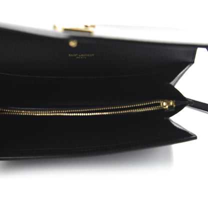 Saint Laurent Grain De Poudre Mini Uptown Crossbody Bag Black 5 of 10