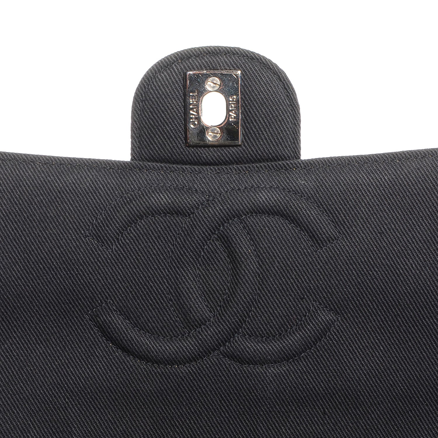 Chanel Nylon Quilted Flap Backpack Black 7 of 9