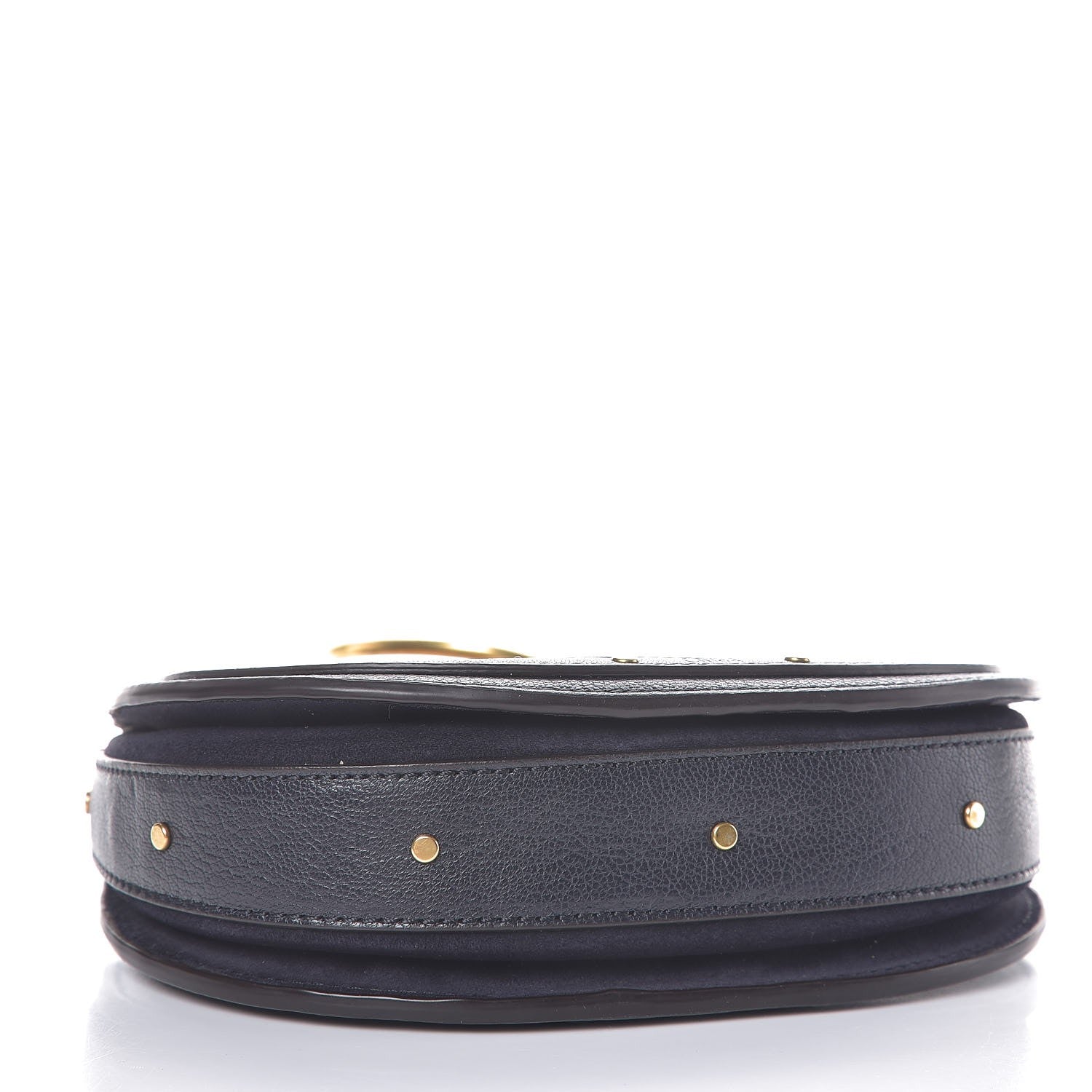 Chloe Calfskin Suede Mini Pixie Signature Belt Bag Full Blue 4 of 7
