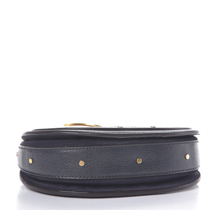 Chloe Calfskin Suede Mini Pixie Signature Belt Bag Full Blue 4 of 7