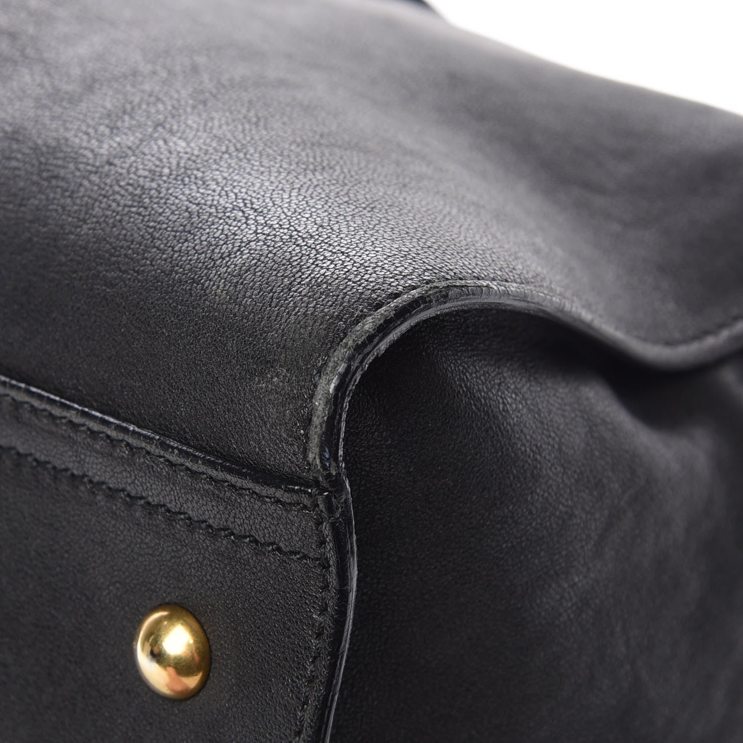 Saint Laurent Sheepskin Large Cabas ChYc Black 10 of 14