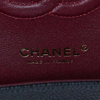 Chanel Caviar Quilted Medium Double Flap Black 6 of 9