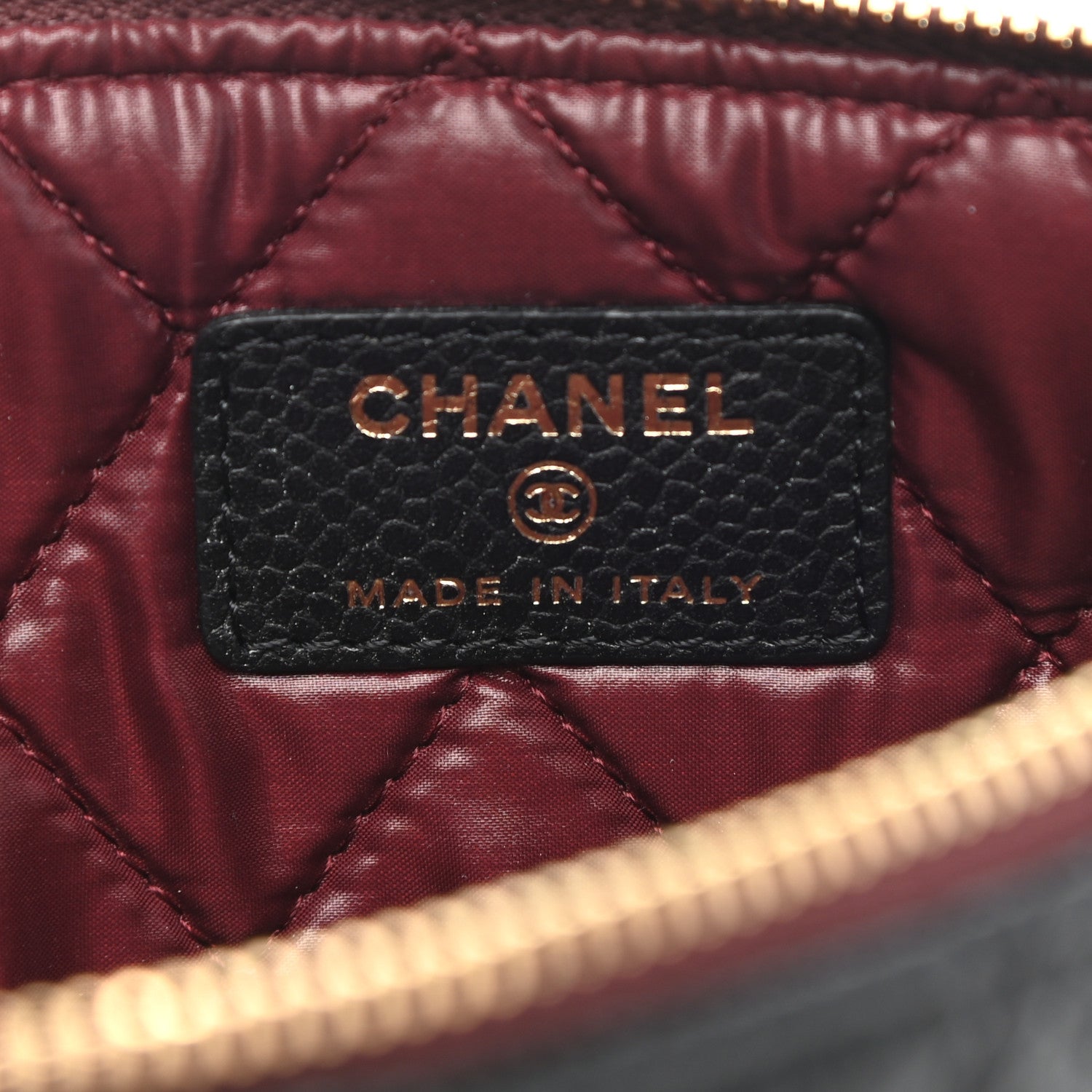 Chanel Caviar Quilted Small Pouch Black 6 of 10