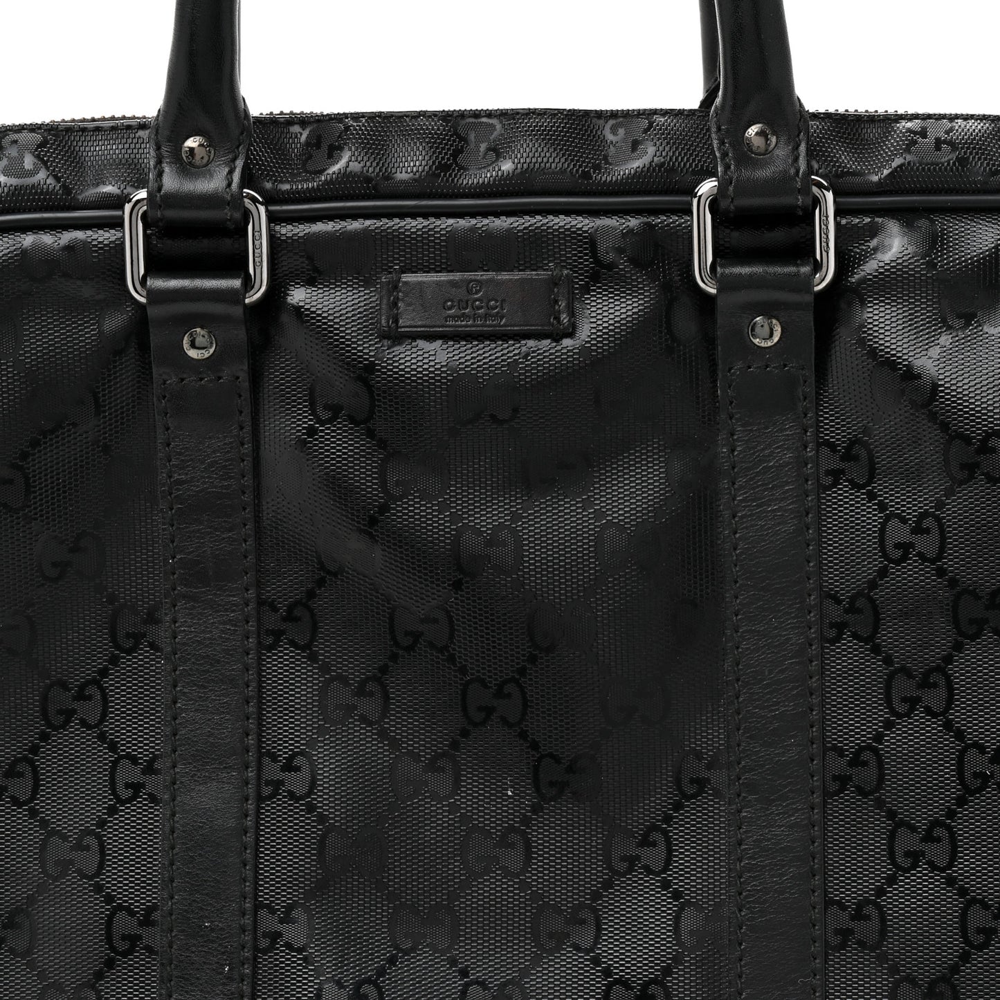 Imprime Monogram Medium Briefcase Black