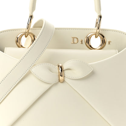 Christian Dior Shiny Smooth Calfskin Small Cigale Bag Latte 8 of 10