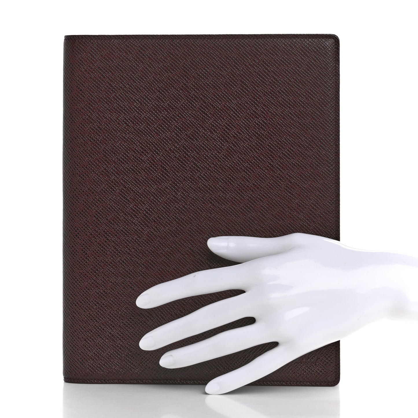 Taiga Desk Agenda Cover Acajou