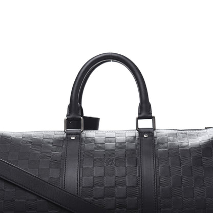 Louis Vuitton Damier Infini Keepall Bandouliere 45 Onyx 9 of 11