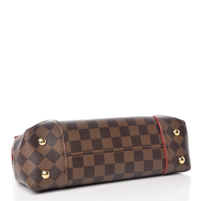 Louis Vuitton Damier Ebene Caissa Clutch Cherry 4 of 9