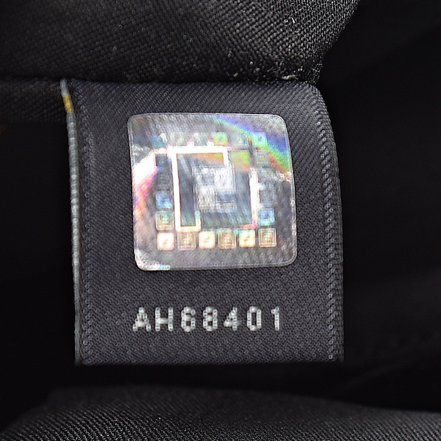 Fendi Velvet Rabbit Fur Spy Black 7 of 10