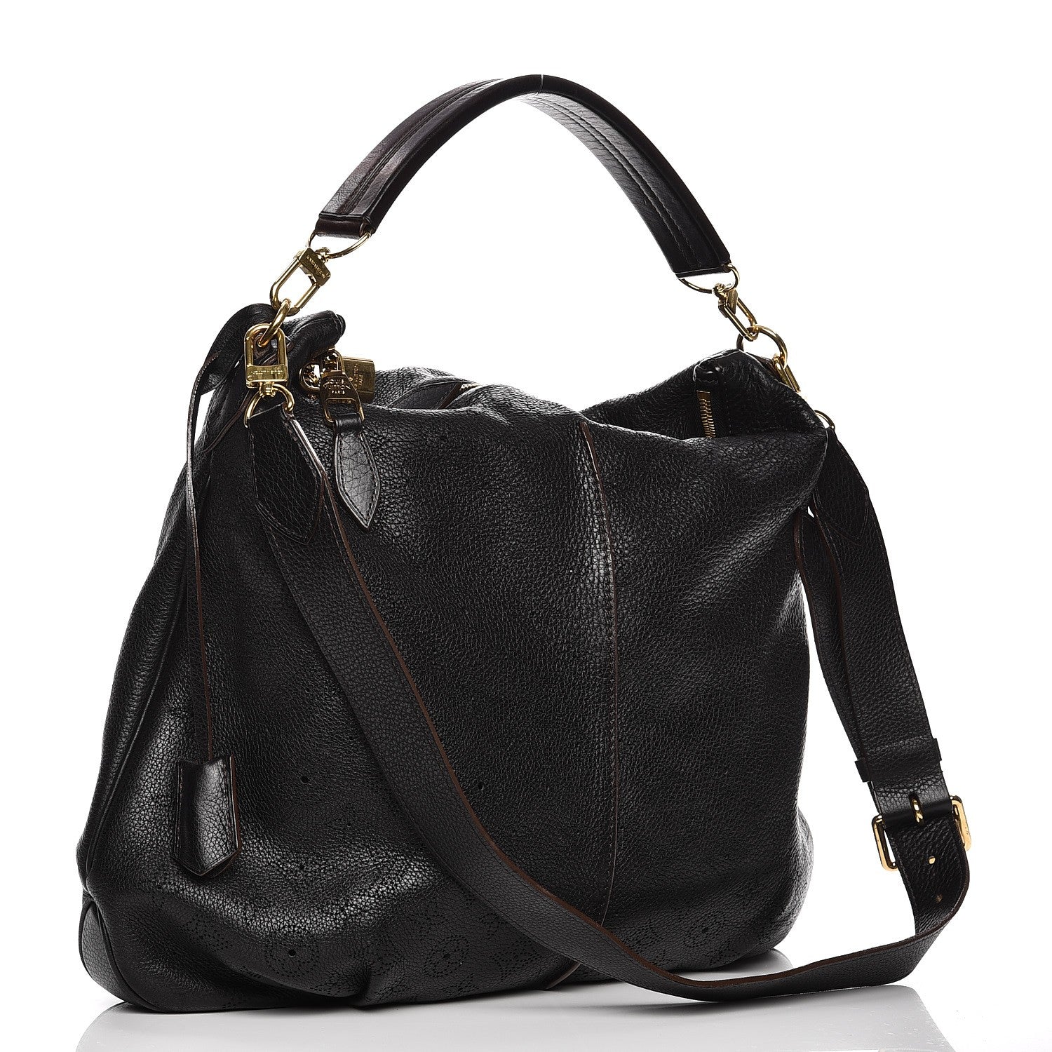 Louis Vuitton Mahina Selene MM Black 4 of 9
