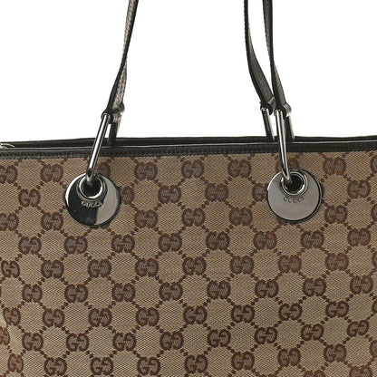Gucci Monogram Eclipse Tote Brown 8 of 15