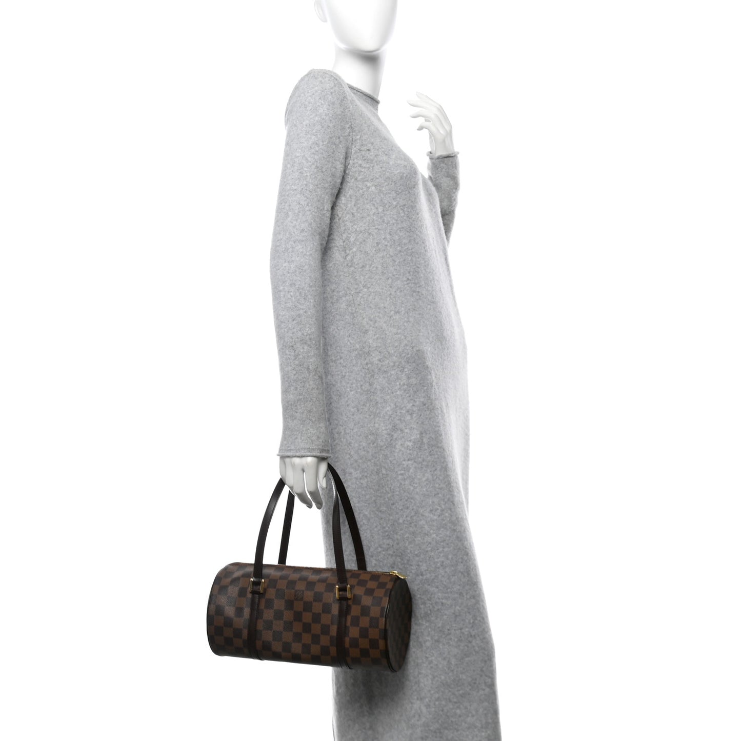 Damier Ebene Papillon 30 With Companion