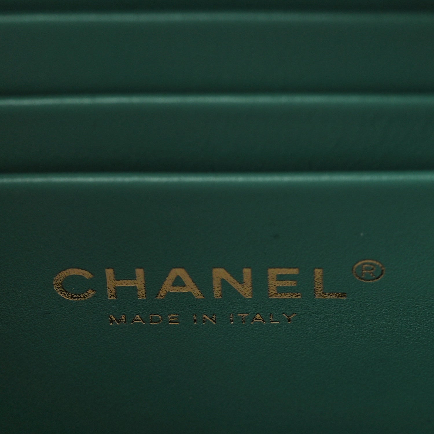 Chanel Caviar Quilted Mini CC You Camera Case Dark Green 5 of 8